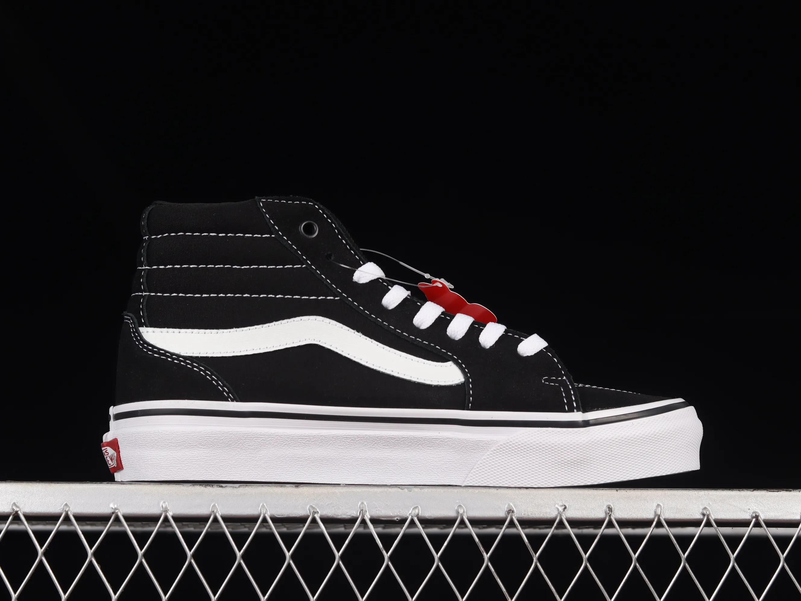 All categories Vans Vans series Vans Hi Vans high-top Vans Filmore Hi Vans official classic black and white high street retro casual skate shoes VN0A5HZLIJU